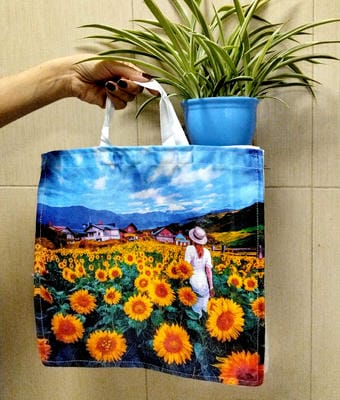 کیف پارچه ای قدیما 32*32 (کد KH-703)،(چند طرح)