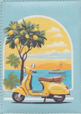 تقویم کلاسوری 6 حلقه قدیما 1405 (چند طرح)،(چرم)