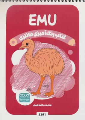 کتاب رنگ آمیزی فانتزی (طرح EMU،کد 1391)