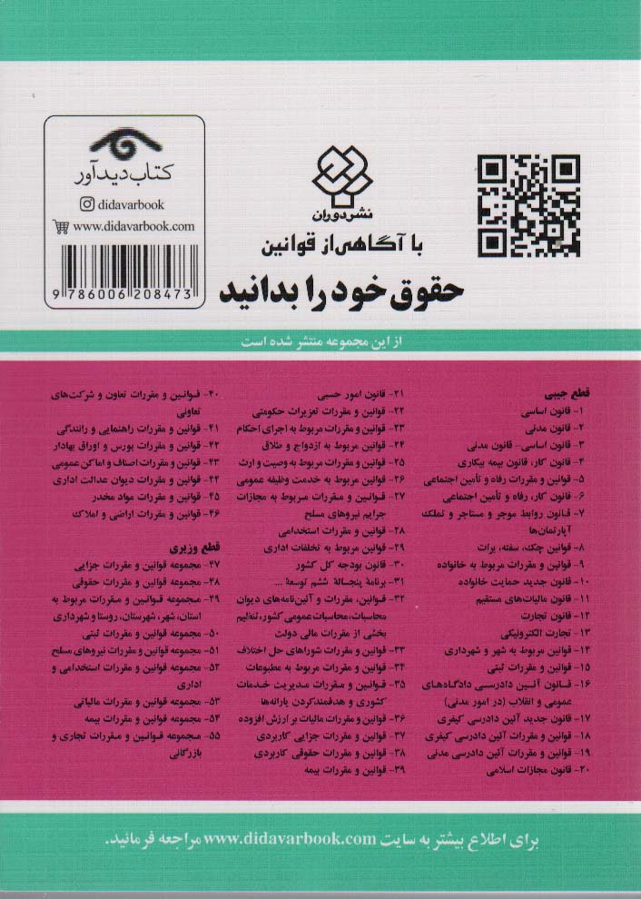 قوانین و مقررات مواد مخدر 1402