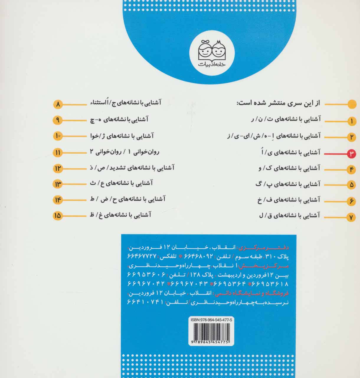 کلاس اولی آسان بخوان 3 (قصه های روان خوانی)،(گلاسه)