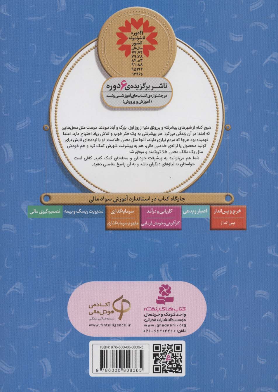 آموزش سواد مالی14:شهر طلا (دوره ی دوم دبستان،سطح دو)