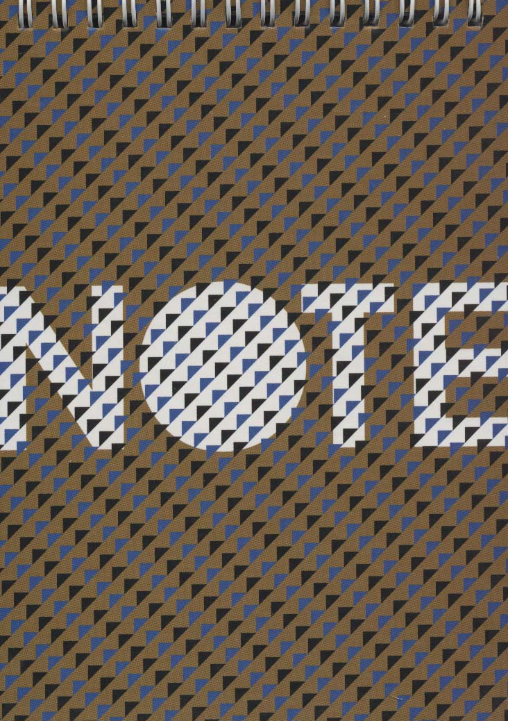 دفتر یادداشت خط دار (طرح NOTE،کد 3)،(سیمی)