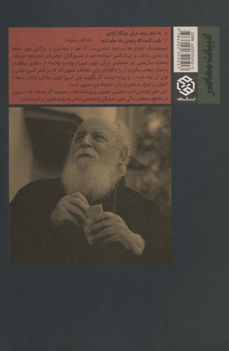 همسایه با سایه (نگاهی زیباشناسانه به اشعار امیرهوشنگ ابتهاج)،(ادبیات معاصر)