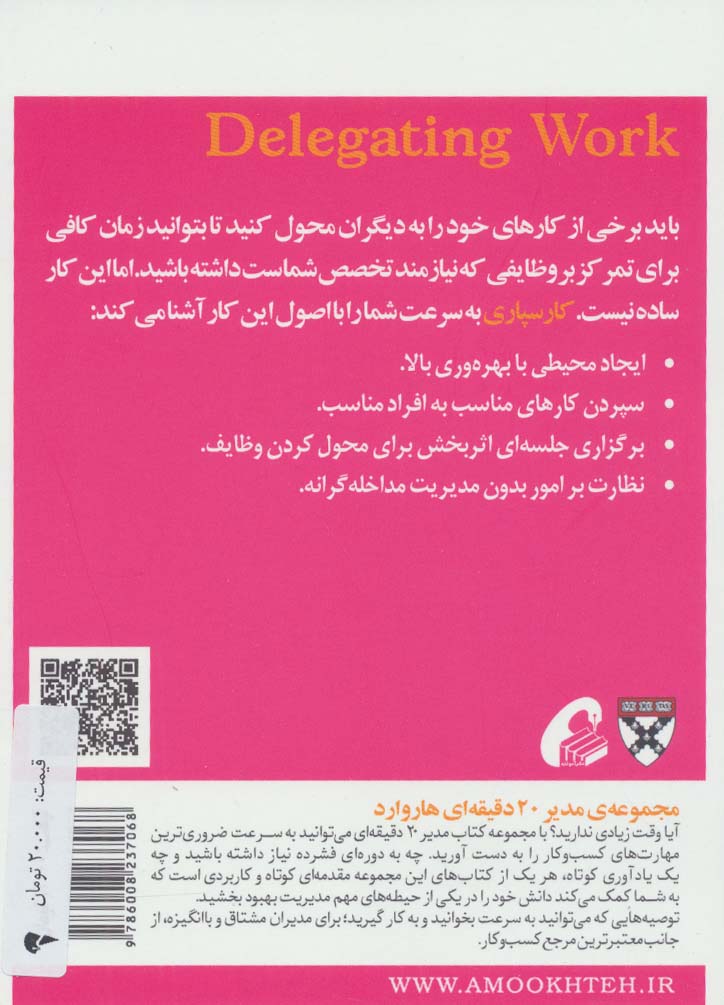 مدیر 20 دقیقه ای (کارسپاری)