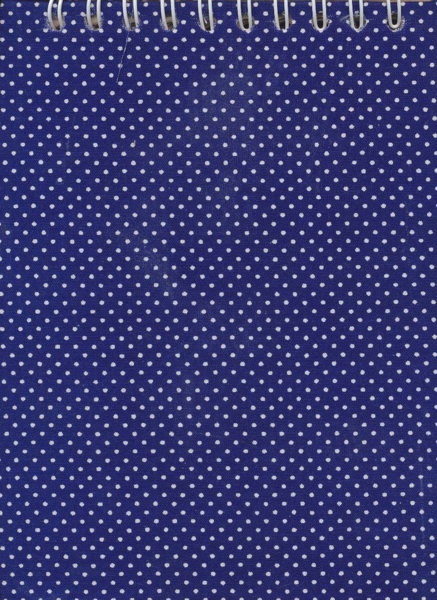 دفتر یادداشت بی خط پارچه ای (کد 132)،(سیمی)