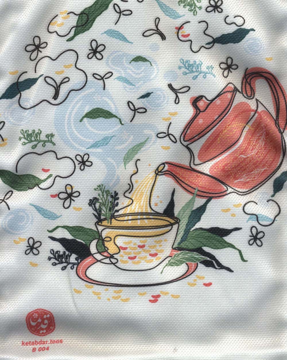 کیف پارچه ای 27*37 (کد B004)